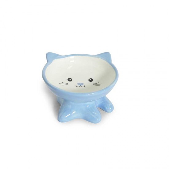 COMED.PORCELANA GATO FIL.AZUL 250M-11163