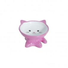 18718 - COMED.PORCELANA GATO FIL.ROSA 250M-11164