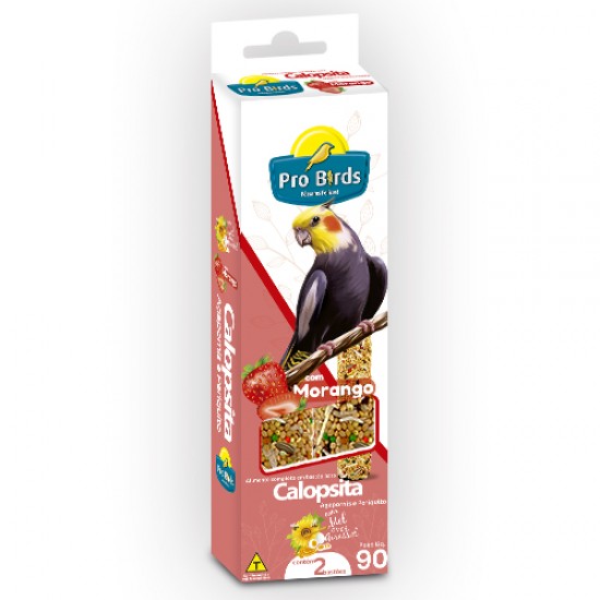 PROBIRDS BASTAO CALOPSITA MORANGO 100G