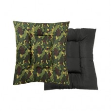 20574 - COLCHONETE FLEX CAMUFL VERDE 70CM X 60CM