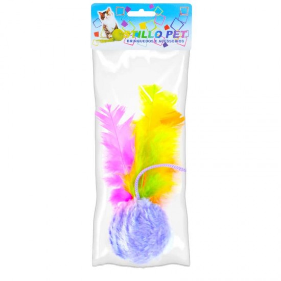 BRINQ GATO PING PELUCIA TAG UN