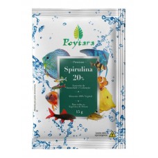 21155 - POYTARA SPIRULINA 20% SACHE 15G UND