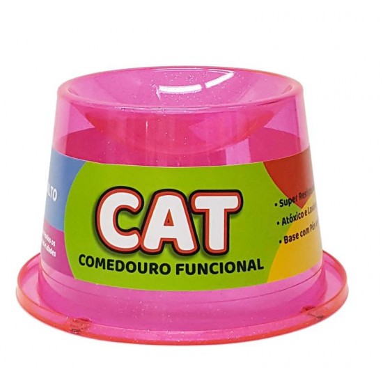 COMED.GATO ALTO A.FORM.250ML-ROSA NEON