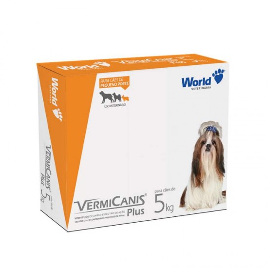 VERMICANIS 400MG-5KG - 4 COMPRIMIDOS