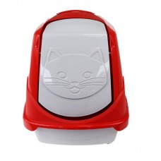 21507 - BANHEIRO P/GATOS TOILET-VERMEL-PET INJET