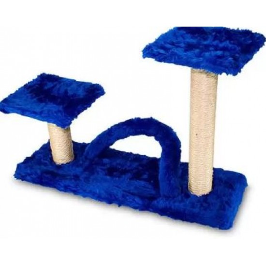 ARRANHADOR GATO TRAMPOLIM AZUL-110