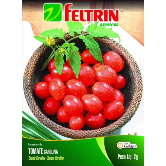 SEMENTE TOMATE CEREJA CAROLINA 25 X 1,2G