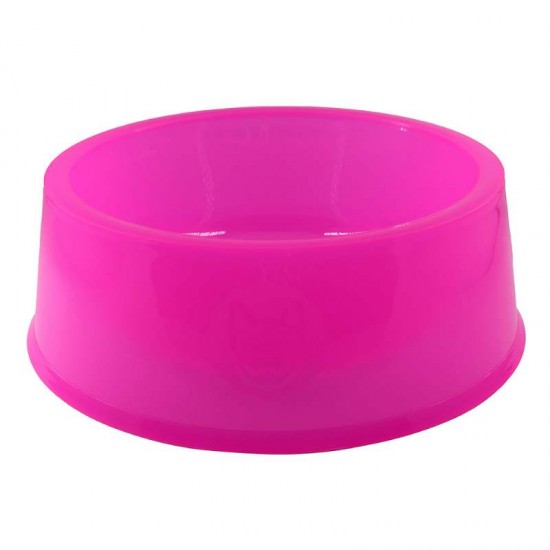 COMEDOURO PLASTICO 1500ML ROSA-LILO