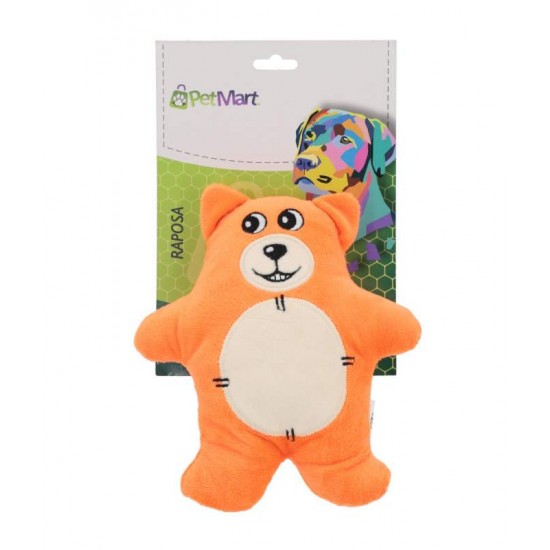 PELUCIA RAPOSA 17CM-PETMART