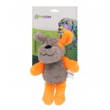 22379 - PELUCIA CACHORRINHO LARANJA 19CM-PETMART