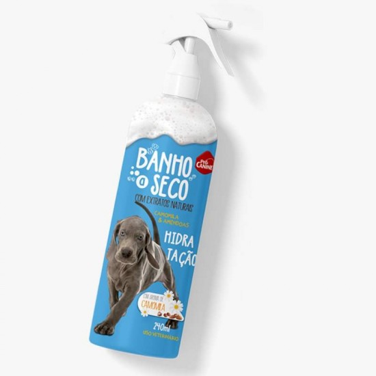 BANHO A SECO HIDRATACAO 240ML PRO-CANINE