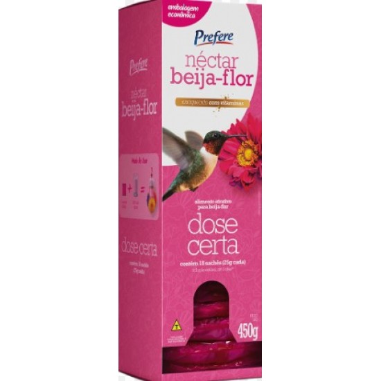 NECTAR BEIJA FLOR (18X25G/450G)-PREFERE