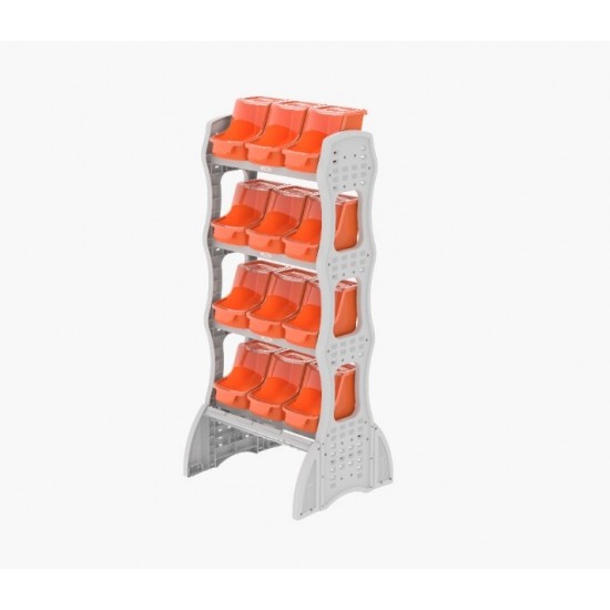MOVEL PDV CHECK STAND 12X5,2LT-LARANJA