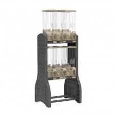 21943 - DISPENSER PRO 6X40L GOLD/DISPLAY PRETO