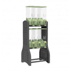 21942 - DISPENSER PRO 6X40L VERDE/DISPLAY PRETO