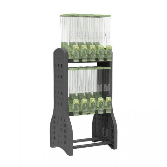 DISPENSER PRO 10X25L VERDE/DISPLAY PRETO