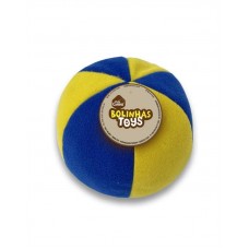 22894 - PELUCIA BOLA AZUL/AMARELO 13CM-PROCANINE