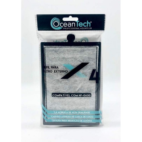 REFIL FILTRO EXT.HF-600 OCEAN TEC