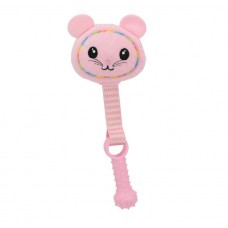 23237 - PELUCIA RATINHO ROSA C/TPR 25CM-PETMART