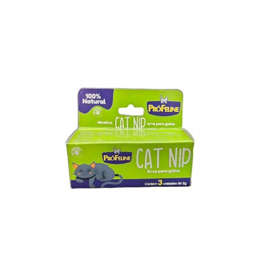 CAT NIP CAIXINHA 6G (3 X 2G)-PROFELINE