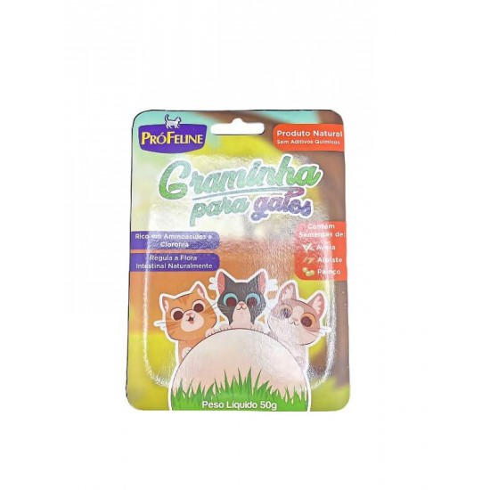 GRAMINHA P/GATOS 50G-PROFELINE