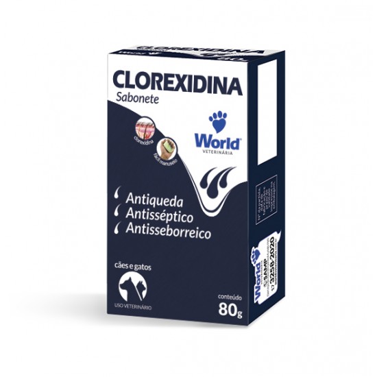 SABONETE DUGS CLOREXIDINA 80 GR