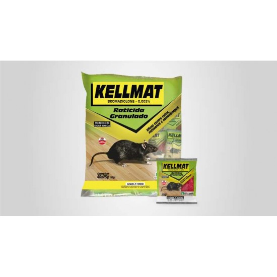 RATICIDA GRANULADO 40X25GR KELLMAT -R-45