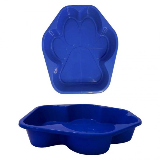 BANDEJA PLASTICA LUXO PATA-AZUL