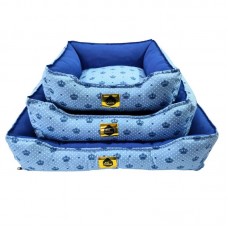 24066 - CAMA QUADRADA SUPER 3 PECAS-AZUL