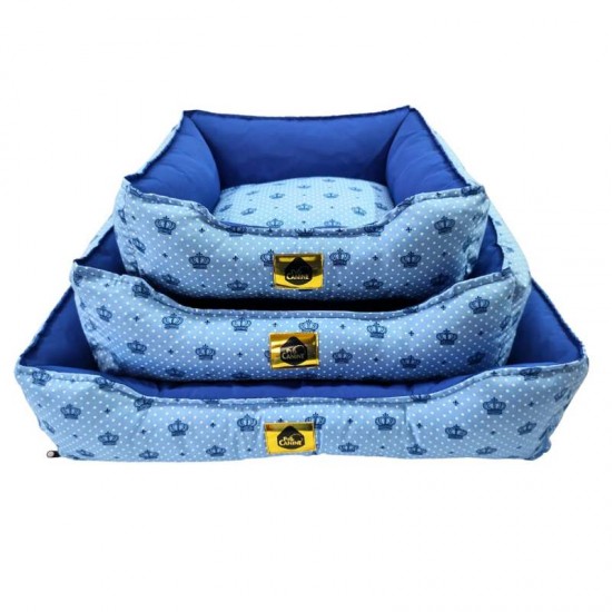 CAMA QUADRADA SUPER 3 PECAS-AZUL