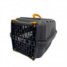 24058 - CAIXA TRANSP. DURAPETS N 3-BLACK/AMARELO