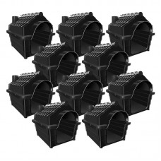 24207 - CASA PLAST.MEC N 1 FILHOTE C/10UN-BLACK
