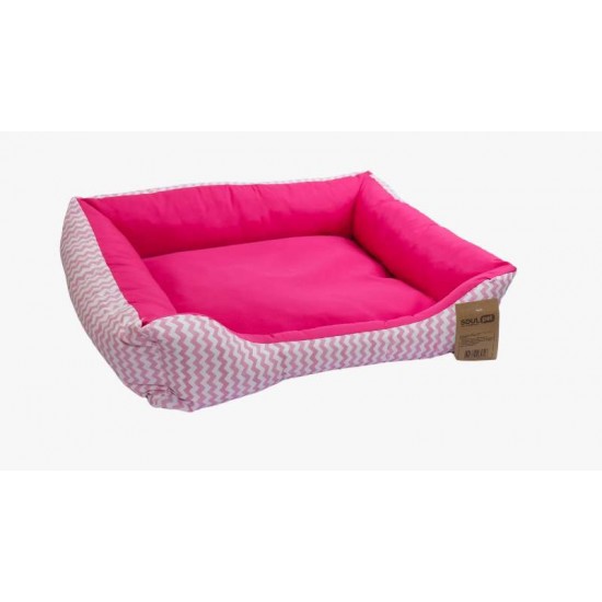 CAMA STANDARD ZIG ZAG (G) ROSA