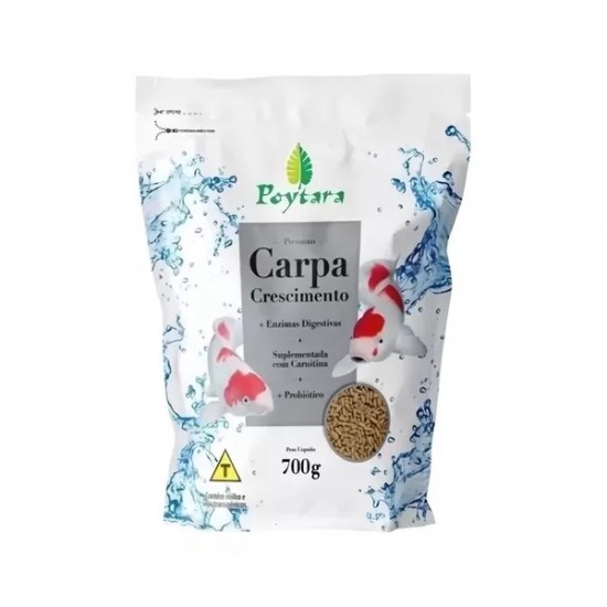 POYTARA CARPA CRESCIMENTO BAGZIP 700G