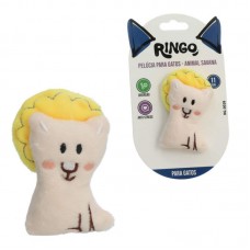 24615 - BRINQ.GATO PELUCIA ANIMAL SAVANA-RG-0028