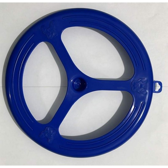 BRINQUEDO MORDEDOR FRISBEE-AZUL