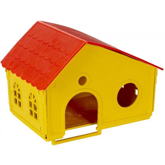 CASINHA PLASTICA P/ HAMSTER JEL PLAS-609