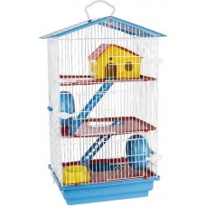 3996 - GAIOLA HAMSTER 3 ANDAR TETO PLASTICO-636