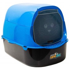 24159 - BANHEIRO P/GATO SANDBOX-AZUL