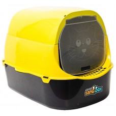 24161 - BANHEIRO P/GATO SANDBOX-AMARELO