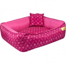 24731 - CAMA PATA CHARME C/ZIPER MEDIO-ROSA