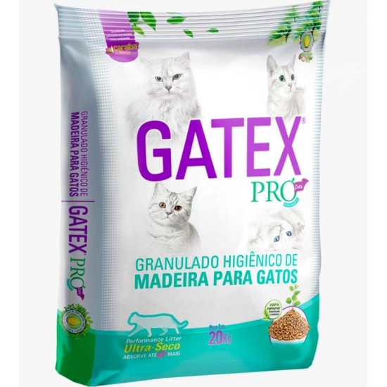 GRANULADO DE MADEIRA GATEX 20KG