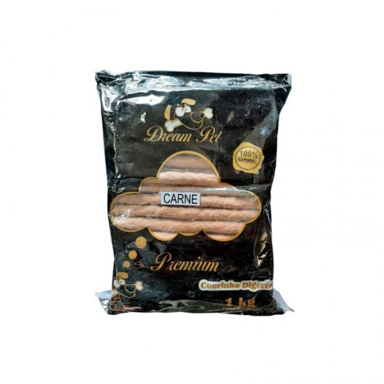 OSSO PALITO CARNE DREAM PET 08 MM 1KG