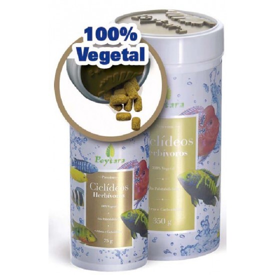 POYTARA CICLIDEOS HERBIVOROS MEDIO 75G