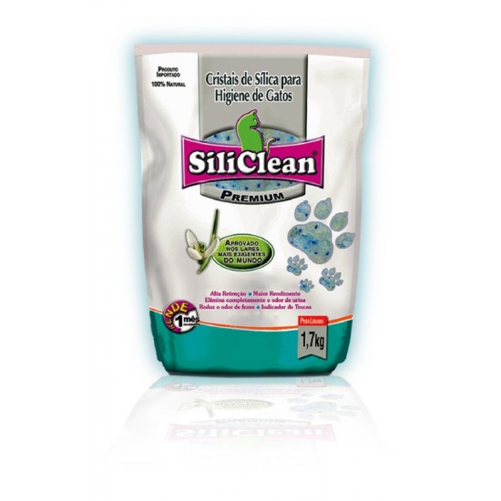 SILICA SILICLEAN 1,7 KG (CX C/ 8 UN)