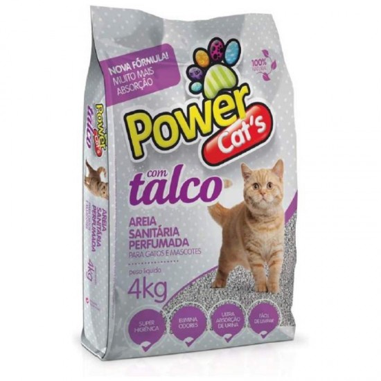 AREIA SANITARIA PERF POWER CATS 4 KG