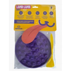 25204 - COMEDOURO LENTO LAMB LAMB CIRCLE-ROXO