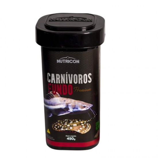 NUTRICON CARNIVOROS DE FUNDO+ALHO 450 GR