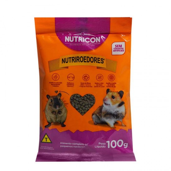 NUTRICON NUTRIROEDORES 100 GR -SACO