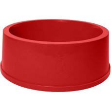 25055 - COMEDOURO PLAST.CAO (M) VERMELHO 1000L